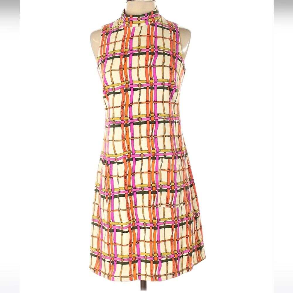 Colorful fall dress